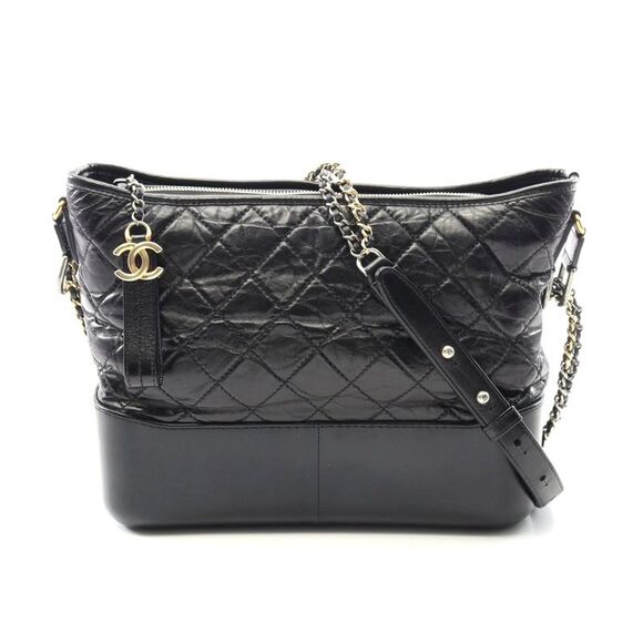 Tiffany & Co Handbags - Tiffany & Co Leather Handbag Black/Blue